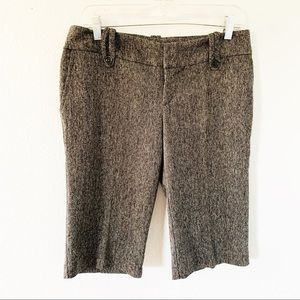 List Gray &Black Herringbone Bermuda Shorts Sz S